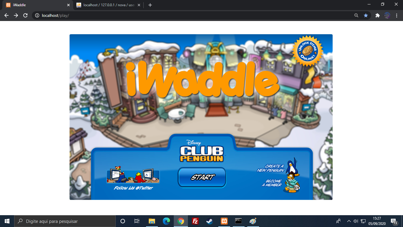 Club Penguin, Software